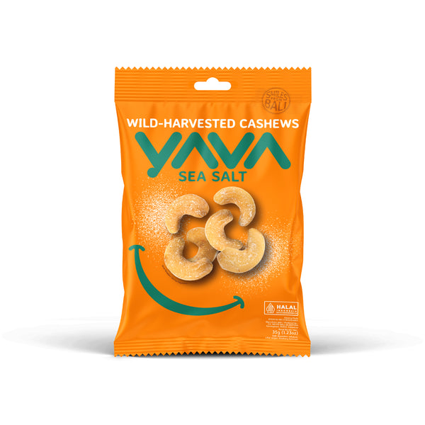 YAVA - Sea Salt Cashews 35g