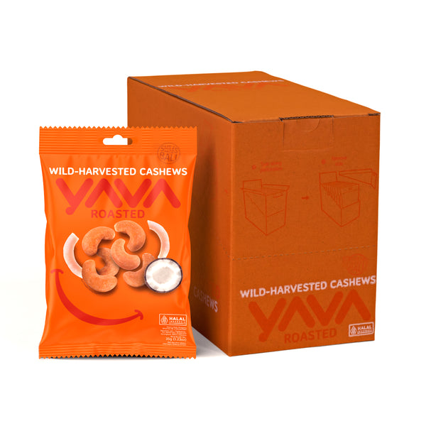 YAVA - Roasted Cashew Snack 35g x 10