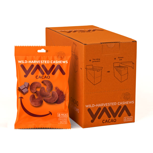 YAVA - Cacao Cashews 35g x 10