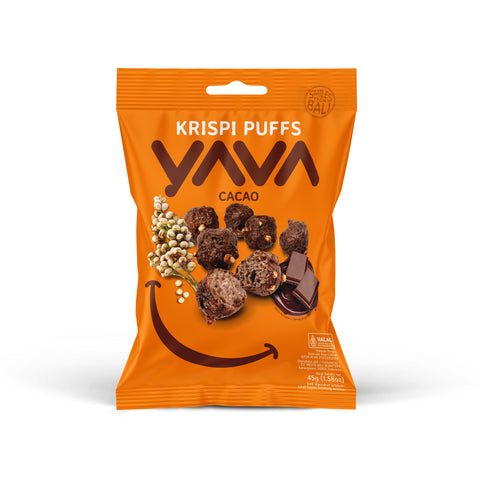 YAVA - Cacao Krispi Puffs 45g