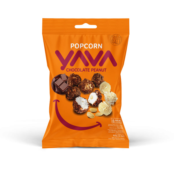YAVA - Cacao Peanut Popcorn 60g